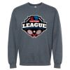16x20 PRINT AREA Softstyle® Midweight Crewneck Sweatshirt Thumbnail