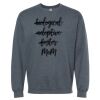 16x20 PRINT AREA Softstyle® Midweight Crewneck Sweatshirt Thumbnail