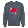 16x20 PRINT AREA Softstyle® Midweight Crewneck Sweatshirt Thumbnail