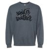 16x20 PRINT AREA Softstyle® Midweight Crewneck Sweatshirt Thumbnail