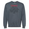 16x20 PRINT AREA Softstyle® Midweight Crewneck Sweatshirt Thumbnail