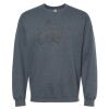 16x20 PRINT AREA Softstyle® Midweight Crewneck Sweatshirt Thumbnail