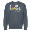 16x20 PRINT AREA Softstyle® Midweight Crewneck Sweatshirt Thumbnail