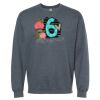 16x20 PRINT AREA Softstyle® Midweight Crewneck Sweatshirt Thumbnail