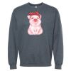 16x20 PRINT AREA Softstyle® Midweight Crewneck Sweatshirt Thumbnail