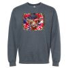 16x20 PRINT AREA Softstyle® Midweight Crewneck Sweatshirt Thumbnail