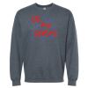 16x20 PRINT AREA Softstyle® Midweight Crewneck Sweatshirt Thumbnail
