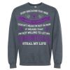 16x20 PRINT AREA Softstyle® Midweight Crewneck Sweatshirt Thumbnail