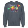 16x20 PRINT AREA Softstyle® Midweight Crewneck Sweatshirt Thumbnail