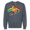 16x20 PRINT AREA Softstyle® Midweight Crewneck Sweatshirt Thumbnail