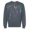 16x20 PRINT AREA Softstyle® Midweight Crewneck Sweatshirt Thumbnail