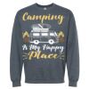16x20 PRINT AREA Softstyle® Midweight Crewneck Sweatshirt Thumbnail