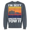 16x20 PRINT AREA Softstyle® Midweight Crewneck Sweatshirt Thumbnail