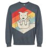 16x20 PRINT AREA Softstyle® Midweight Crewneck Sweatshirt Thumbnail