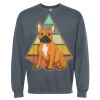 16x20 PRINT AREA Softstyle® Midweight Crewneck Sweatshirt Thumbnail