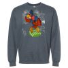 16x20 PRINT AREA Softstyle® Midweight Crewneck Sweatshirt Thumbnail
