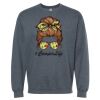 16x20 PRINT AREA Softstyle® Midweight Crewneck Sweatshirt Thumbnail