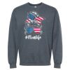 16x20 PRINT AREA Softstyle® Midweight Crewneck Sweatshirt Thumbnail