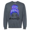 16x20 PRINT AREA Softstyle® Midweight Crewneck Sweatshirt Thumbnail