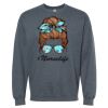 16x20 PRINT AREA Softstyle® Midweight Crewneck Sweatshirt Thumbnail