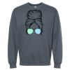 16x20 PRINT AREA Softstyle® Midweight Crewneck Sweatshirt Thumbnail
