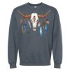 16x20 PRINT AREA Softstyle® Midweight Crewneck Sweatshirt Thumbnail