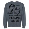 16x20 PRINT AREA Softstyle® Midweight Crewneck Sweatshirt Thumbnail
