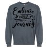 16x20 PRINT AREA Softstyle® Midweight Crewneck Sweatshirt Thumbnail