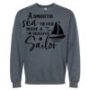 16x20 PRINT AREA Softstyle® Midweight Crewneck Sweatshirt Thumbnail