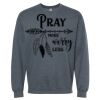 16x20 PRINT AREA Softstyle® Midweight Crewneck Sweatshirt Thumbnail