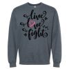 16x20 PRINT AREA Softstyle® Midweight Crewneck Sweatshirt Thumbnail