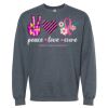 16x20 PRINT AREA Softstyle® Midweight Crewneck Sweatshirt Thumbnail