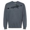 16x20 PRINT AREA Softstyle® Midweight Crewneck Sweatshirt Thumbnail