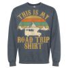 16x20 PRINT AREA Softstyle® Midweight Crewneck Sweatshirt Thumbnail