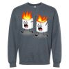 16x20 PRINT AREA Softstyle® Midweight Crewneck Sweatshirt Thumbnail