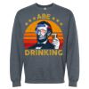 16x20 PRINT AREA Softstyle® Midweight Crewneck Sweatshirt Thumbnail