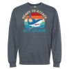 16x20 PRINT AREA Softstyle® Midweight Crewneck Sweatshirt Thumbnail