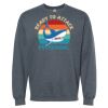 16x20 PRINT AREA Softstyle® Midweight Crewneck Sweatshirt Thumbnail