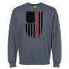 16x20 PRINT AREA Softstyle® Midweight Crewneck Sweatshirt Thumbnail