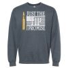 16x20 PRINT AREA Softstyle® Midweight Crewneck Sweatshirt Thumbnail
