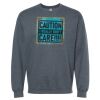 16x20 PRINT AREA Softstyle® Midweight Crewneck Sweatshirt Thumbnail