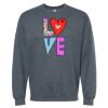 16x20 PRINT AREA Softstyle® Midweight Crewneck Sweatshirt Thumbnail