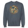 16x20 PRINT AREA Softstyle® Midweight Crewneck Sweatshirt Thumbnail