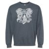 16x20 PRINT AREA Softstyle® Midweight Crewneck Sweatshirt Thumbnail