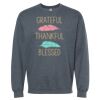 16x20 PRINT AREA Softstyle® Midweight Crewneck Sweatshirt Thumbnail