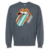 16x20 PRINT AREA Softstyle® Midweight Crewneck Sweatshirt Thumbnail