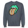 16x20 PRINT AREA Softstyle® Midweight Crewneck Sweatshirt Thumbnail