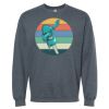 16x20 PRINT AREA Softstyle® Midweight Crewneck Sweatshirt Thumbnail