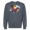 16x20 PRINT AREA Softstyle® Midweight Crewneck Sweatshirt Thumbnail