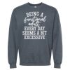 16x20 PRINT AREA Softstyle® Midweight Crewneck Sweatshirt Thumbnail